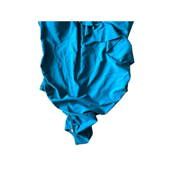 Blooming Jelly Womens One Piece Bathing Suit Tummy Control Swimwear Ruffled, XXL - Picture 4 of 9